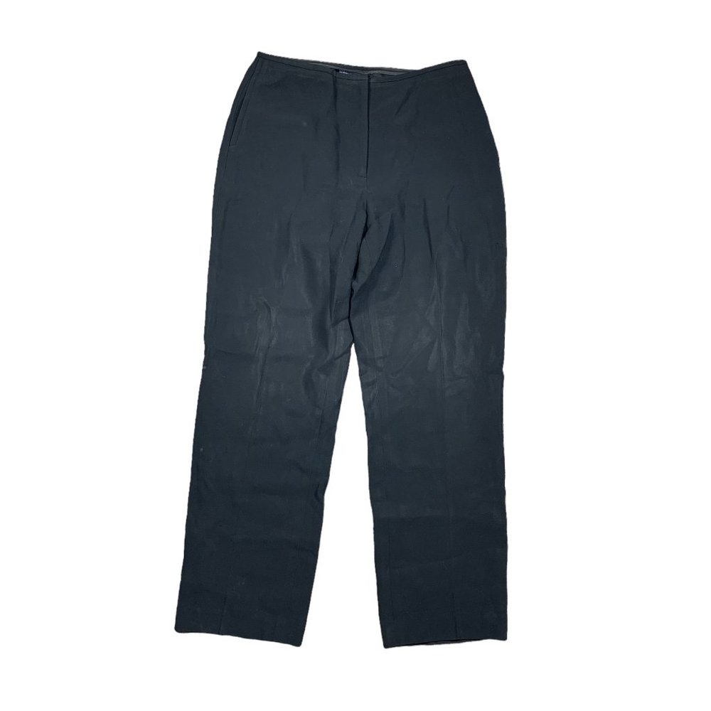 Ann Taylor 10P 10 Petites Fully Lined Black Pants Career